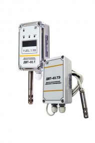 Приборы для измерения влажности: датчики влажности и температуры ДВТ-03