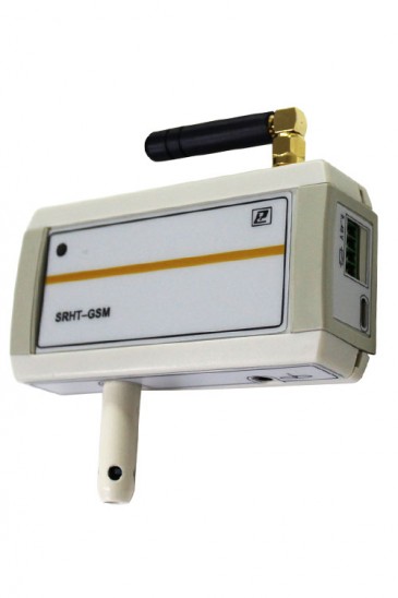 Прибор для измерения и мониторинга влажности и температуры: GSM-датчик температуры и влажности SRHT-GSM